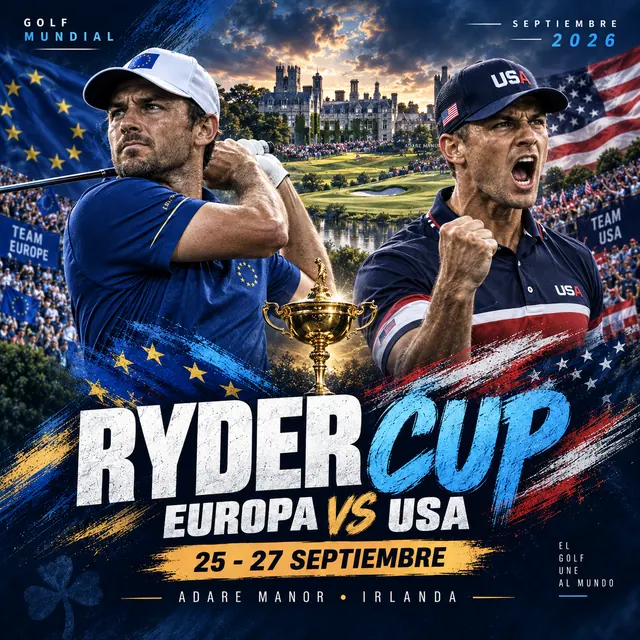 Ryder Cup · Europa contra USA, 25 al 27 de septiembre en Adare Manor